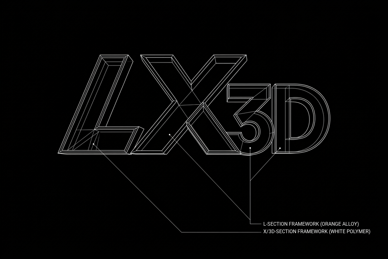 Letrix logo vector outline